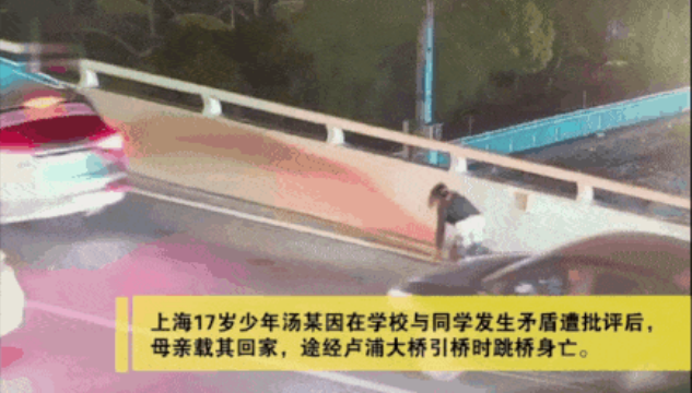 上海少年跳桥